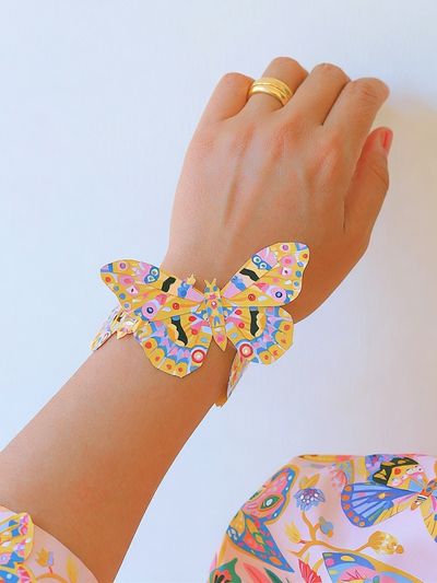 Butterfly Bracelet Fashion Poster.