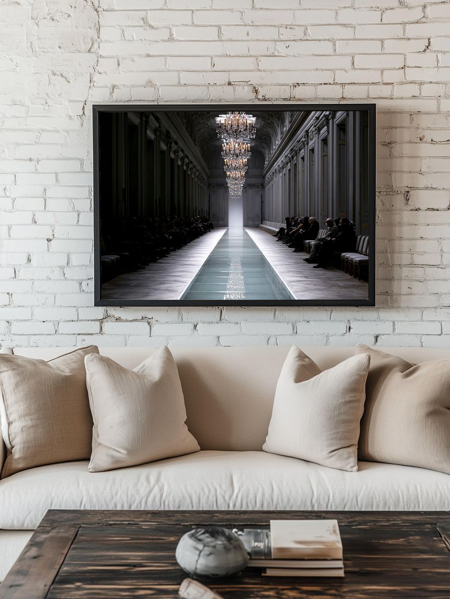Grand Palace Runway — Photography Print. room preview