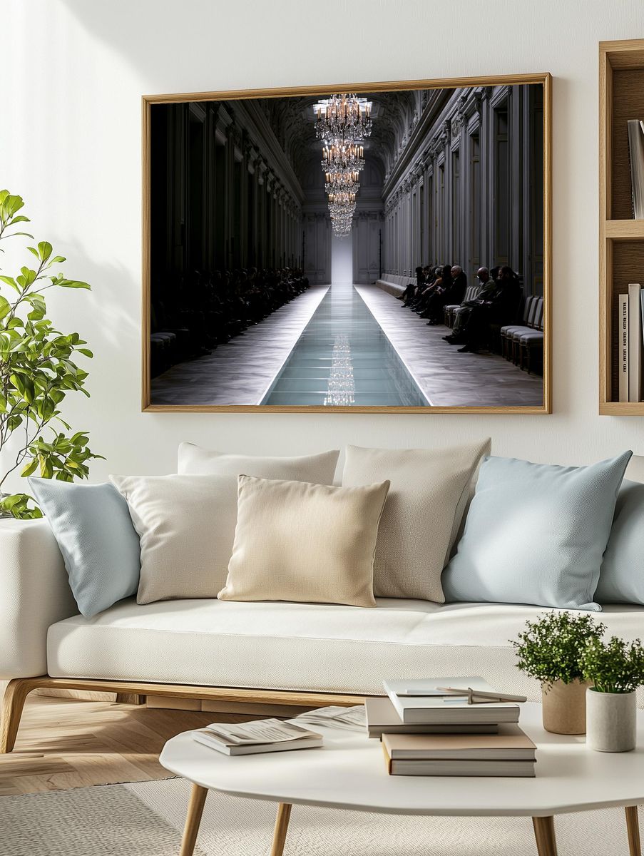 Grand Palace Runway — Photography Print. — room view 2