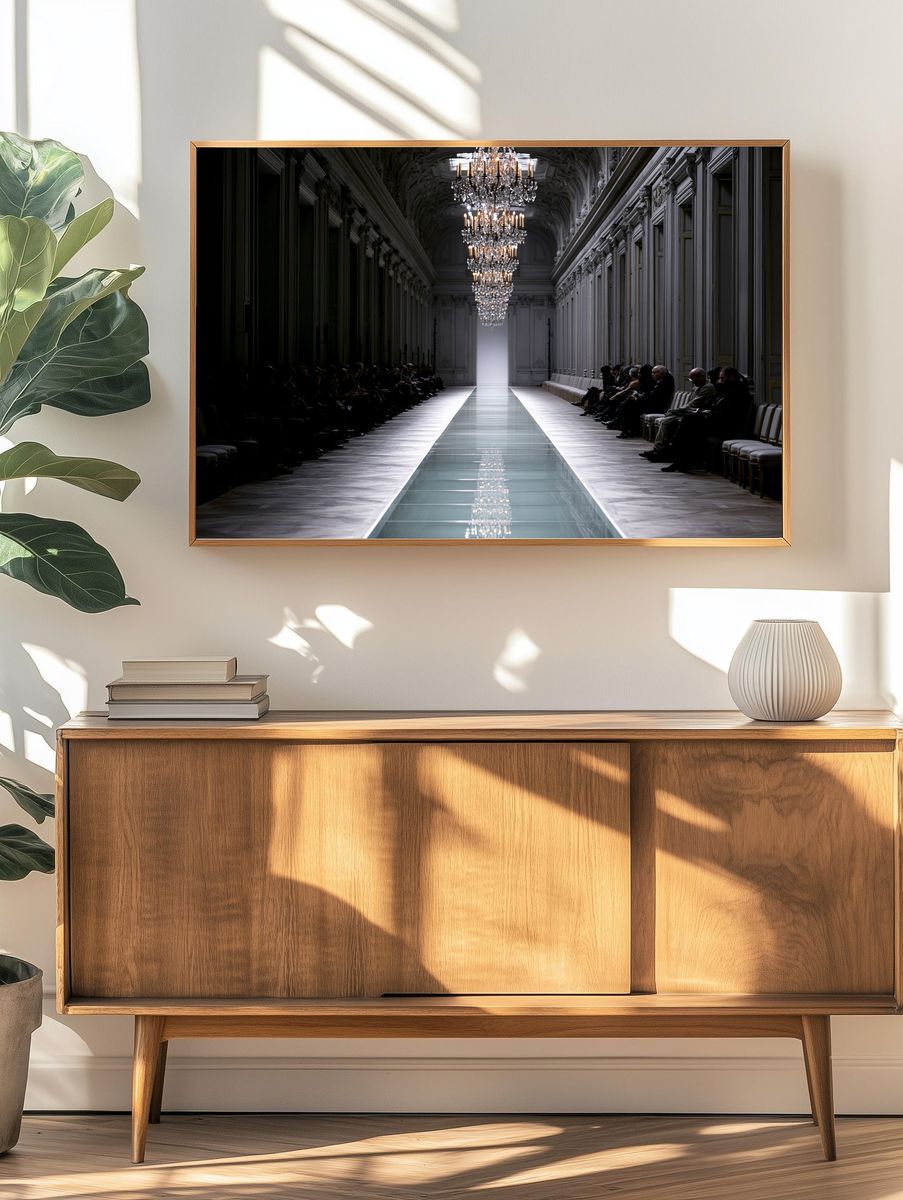 Grand Palace Runway — Photography Print. — room view 3