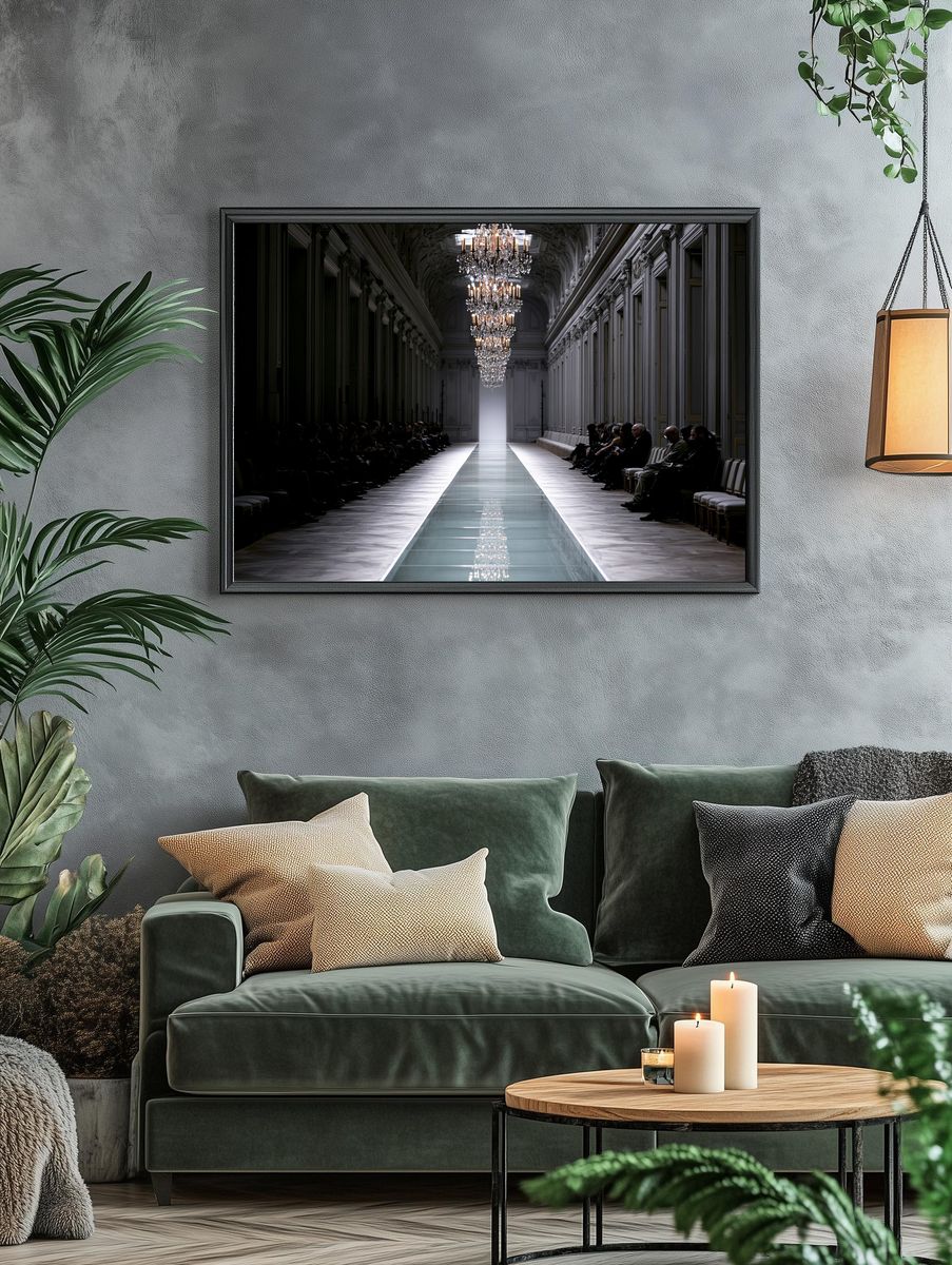 Grand Palace Runway — Photography Print. — room view 4