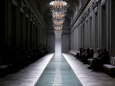 Grand Palace Runway — Photography Print. poster