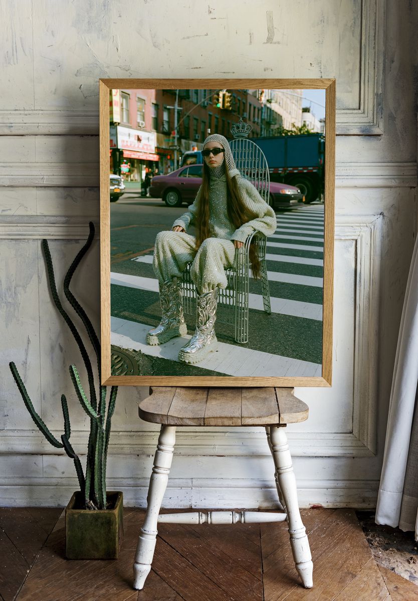 Avant-Garde Street Fashion Poster. — room view 1
