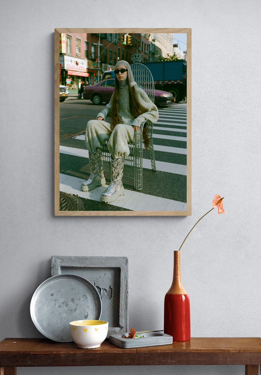 Avant-Garde Street Fashion Poster. — room view 3