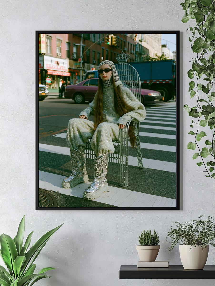 Avant-Garde Street Fashion Poster. — room view 4
