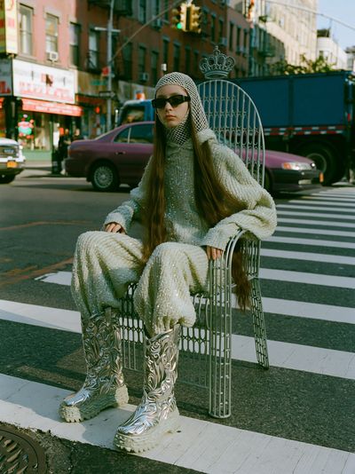 Avant-Garde Street Fashion Poster. poster