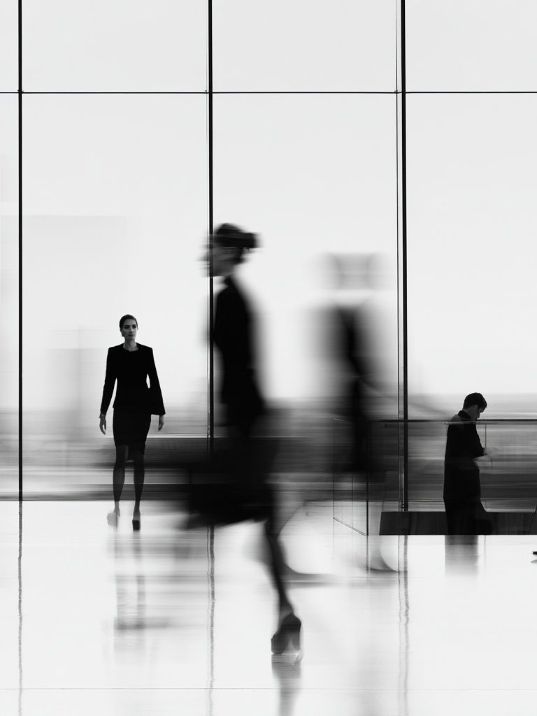 Blurred Fashion Runway Photography Poster. poster detail