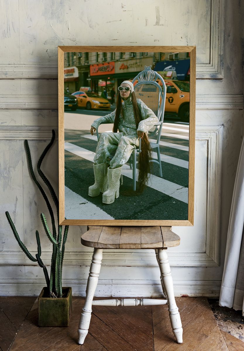 Avant-Garde Street Fashion Poster. room preview