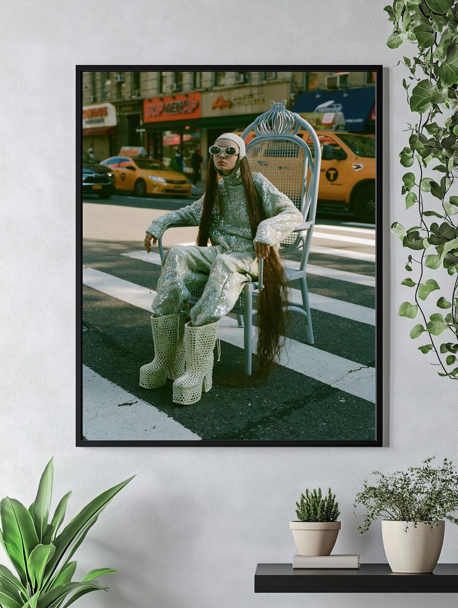 Avant-Garde Street Fashion Poster. — room view 4