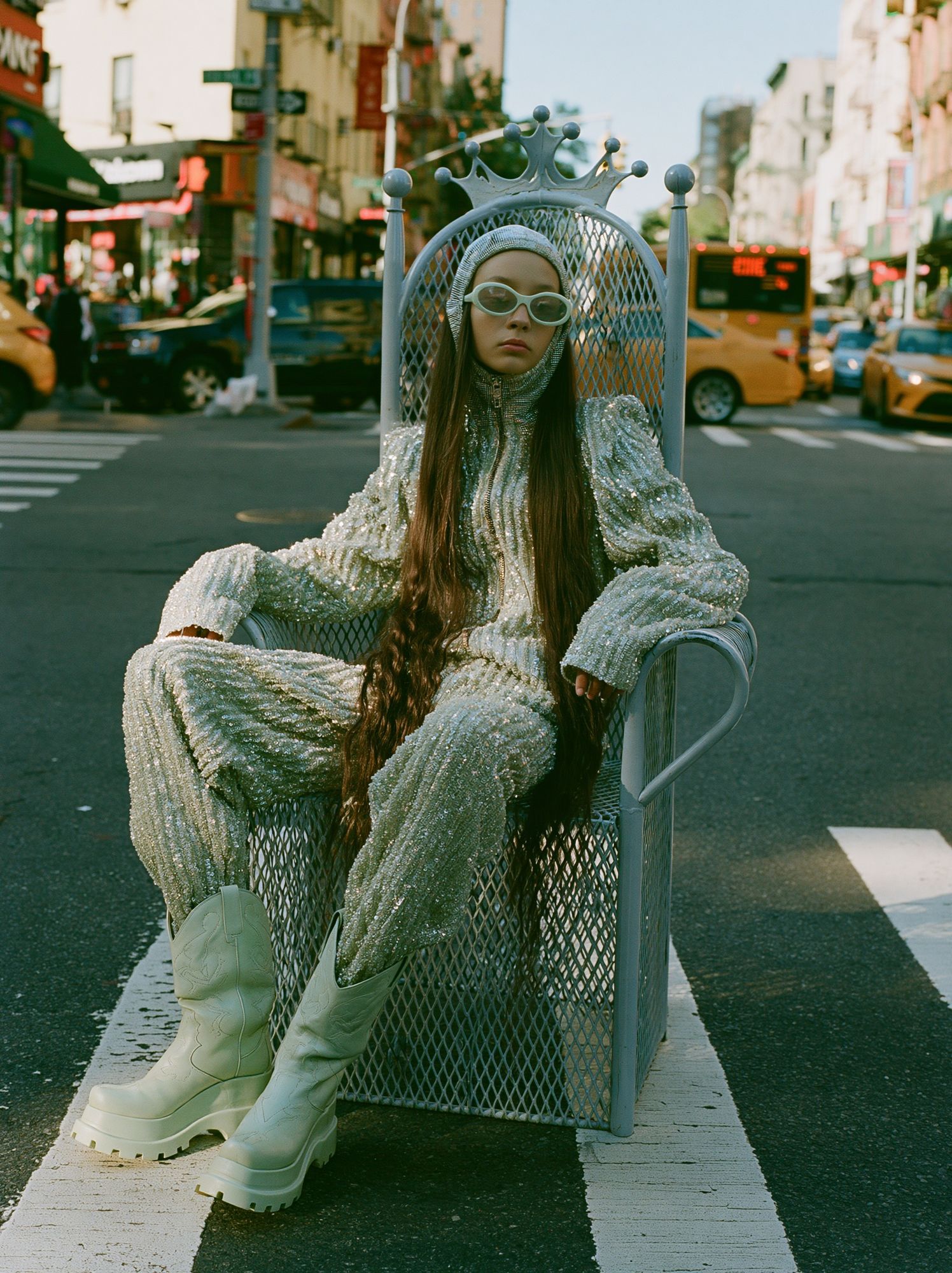 Avant-Garde Street Fashion Poster. poster — photography art