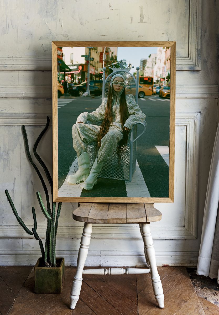 Avant-Garde Street Fashion Poster. room preview