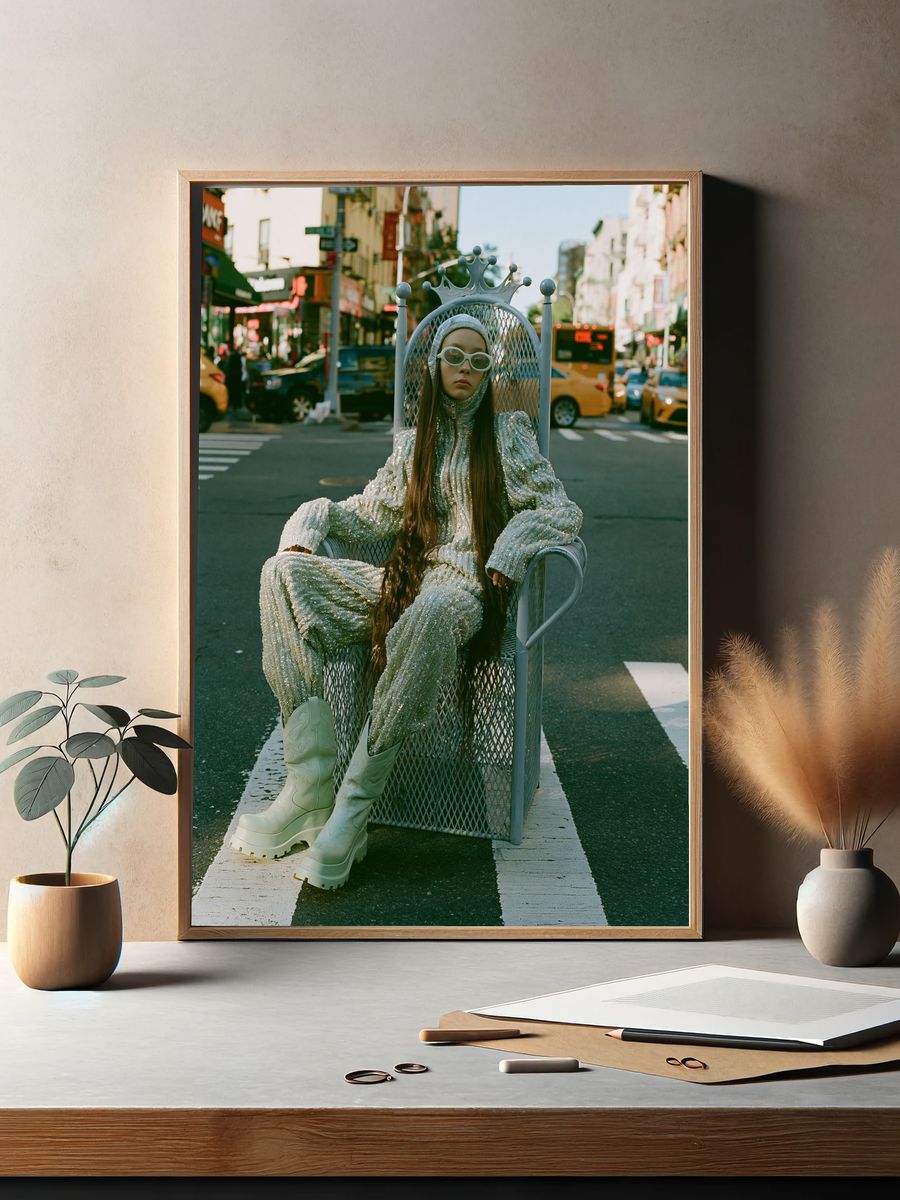 Avant-Garde Street Fashion Poster. — room view 2