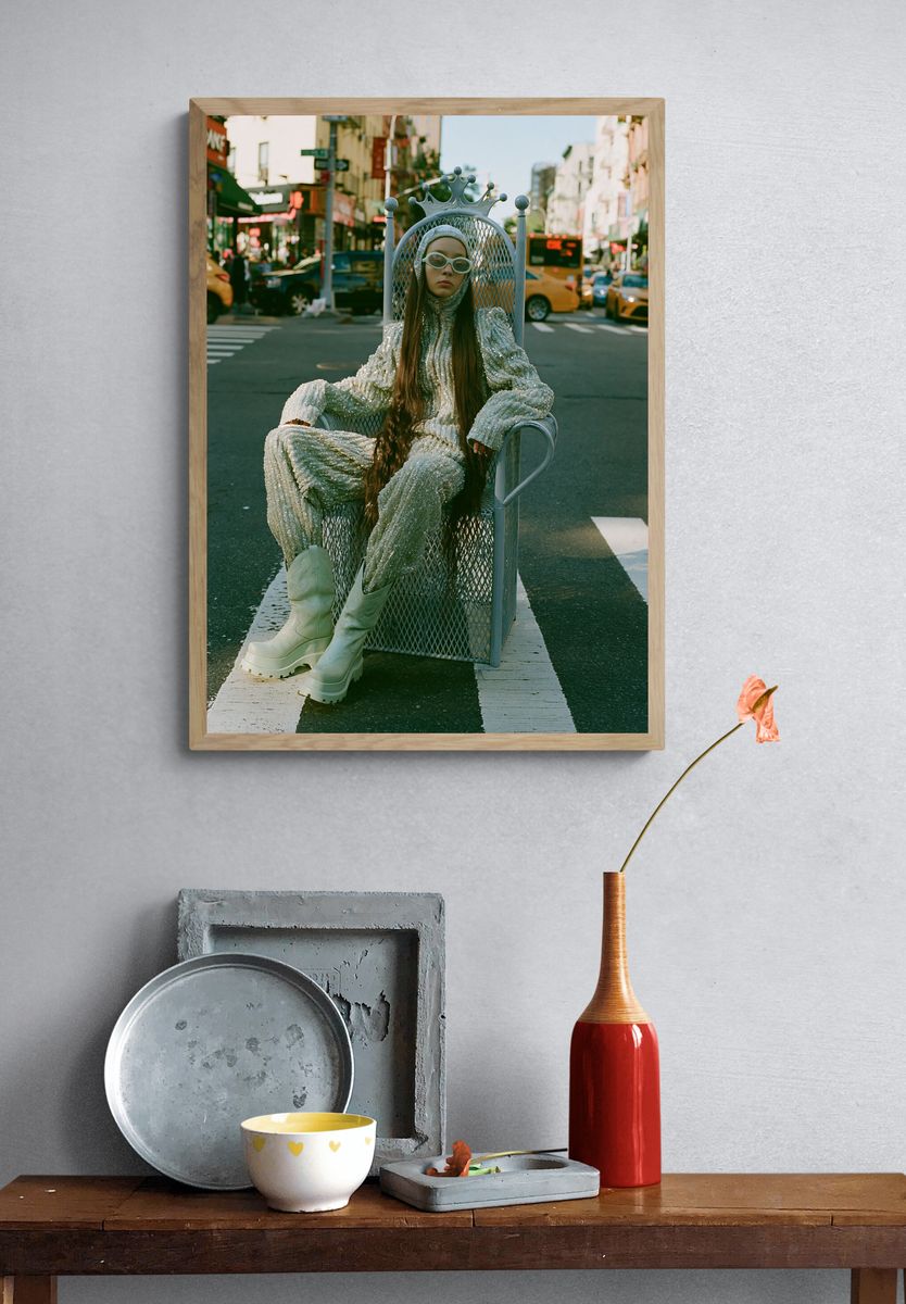 Avant-Garde Street Fashion Poster. — room view 3