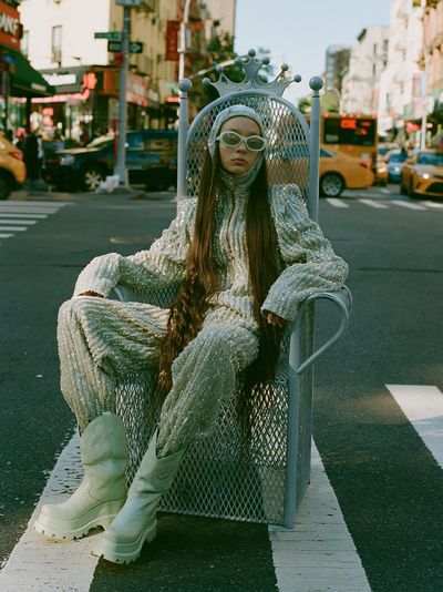 Avant-Garde Street Fashion Poster. poster