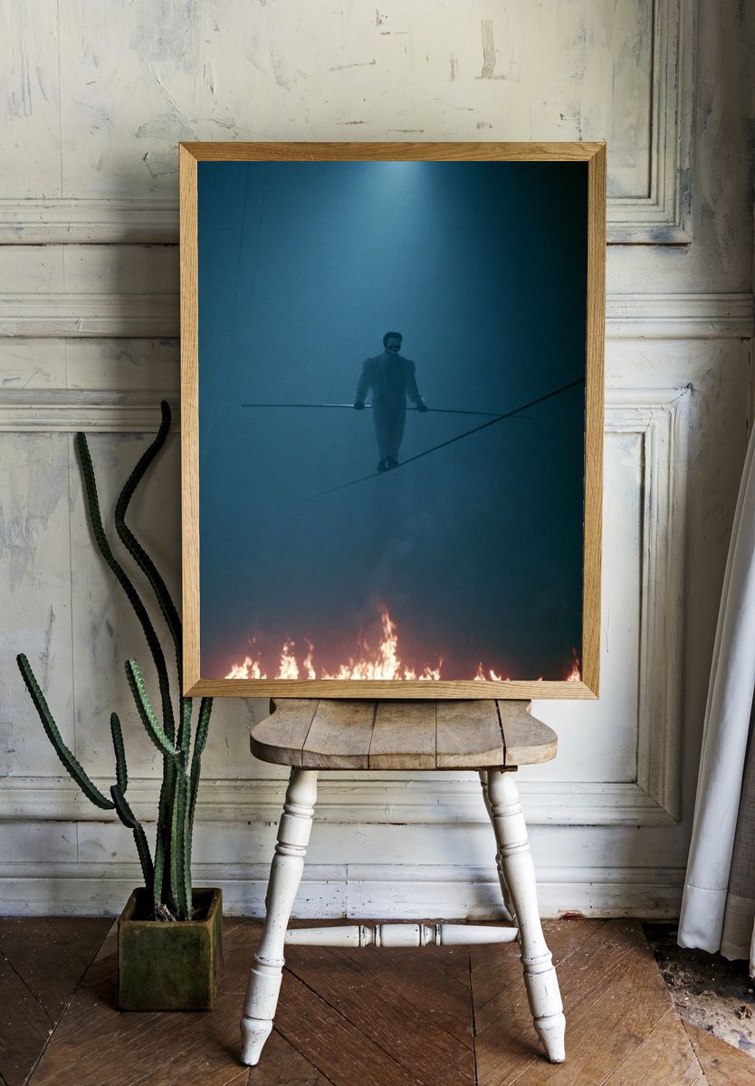 Firewalker Tightrope Poster. room preview