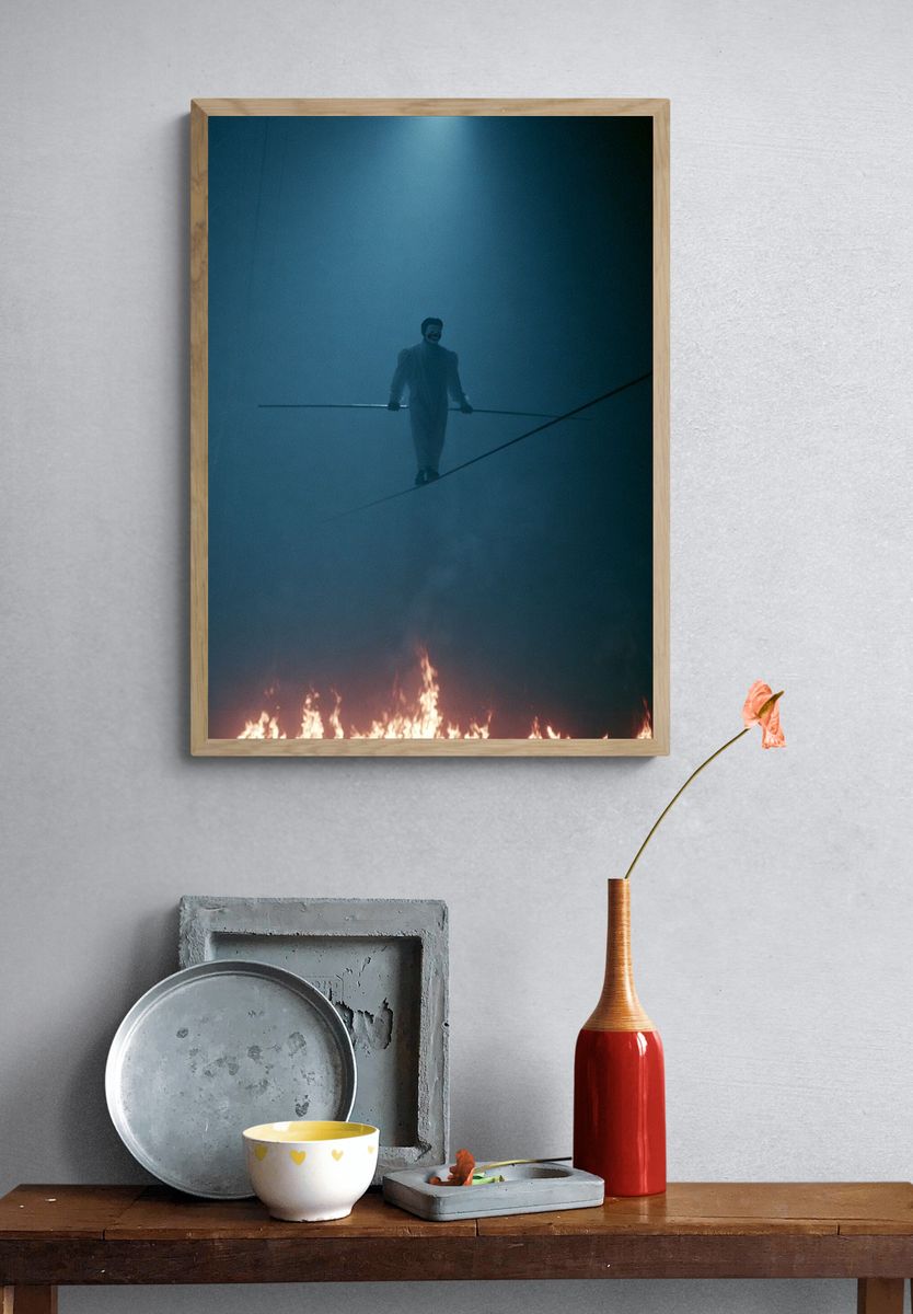 Firewalker Tightrope Poster. — room view 3