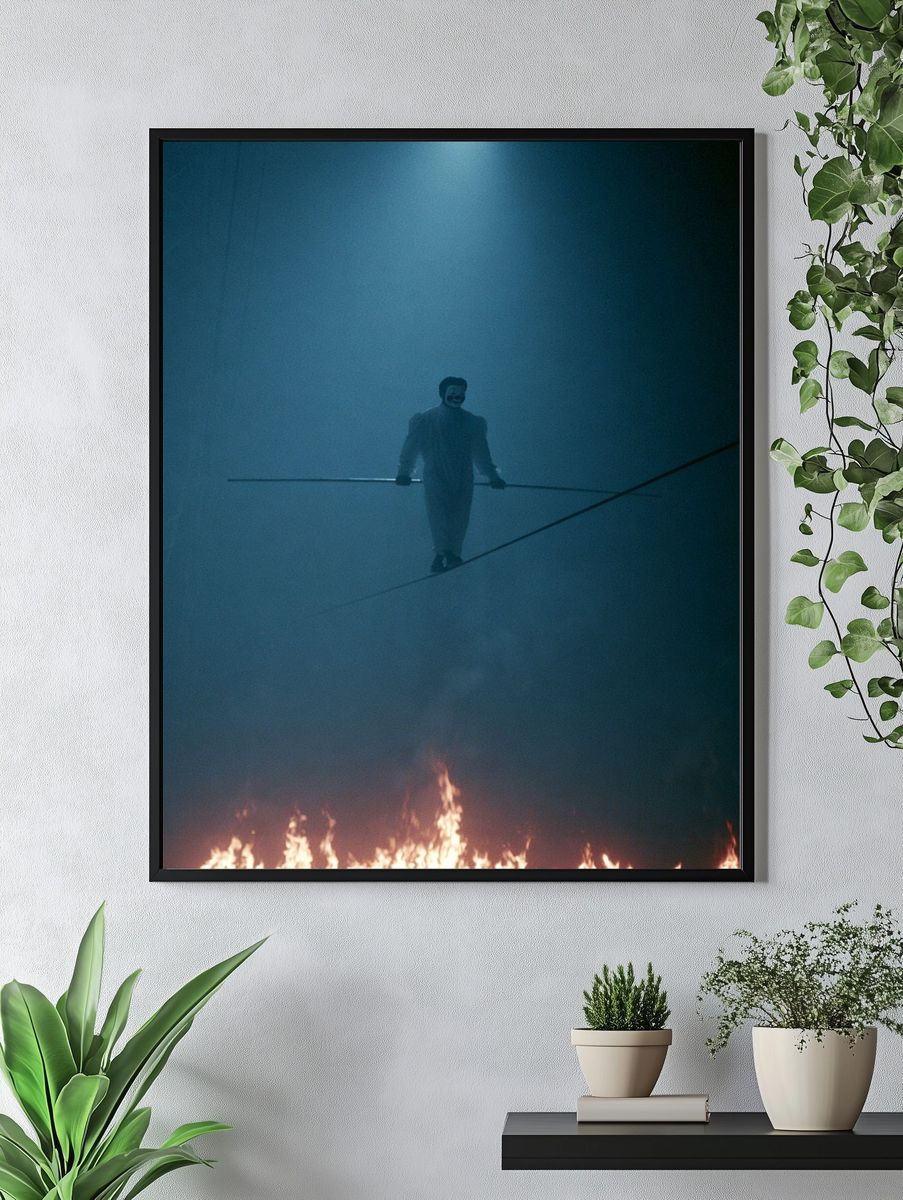 Firewalker Tightrope Poster. — room view 4