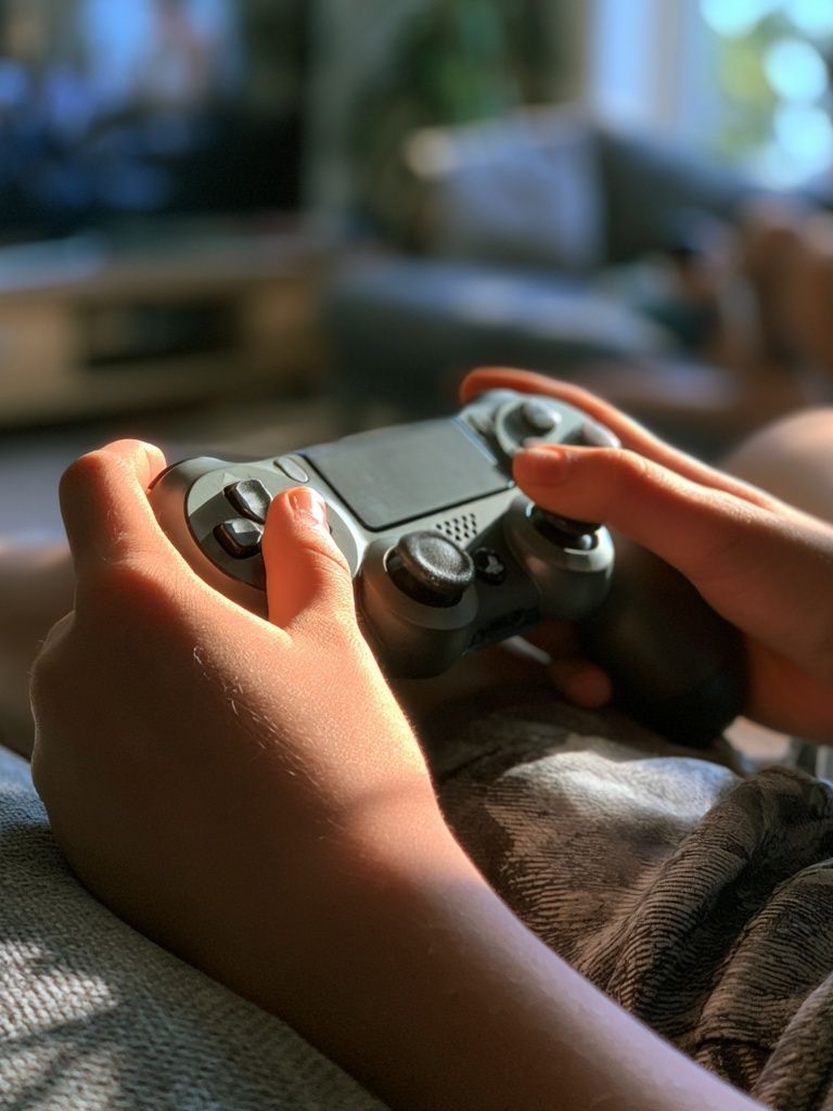 Gamer Hands Photography Poster. poster — photography art
