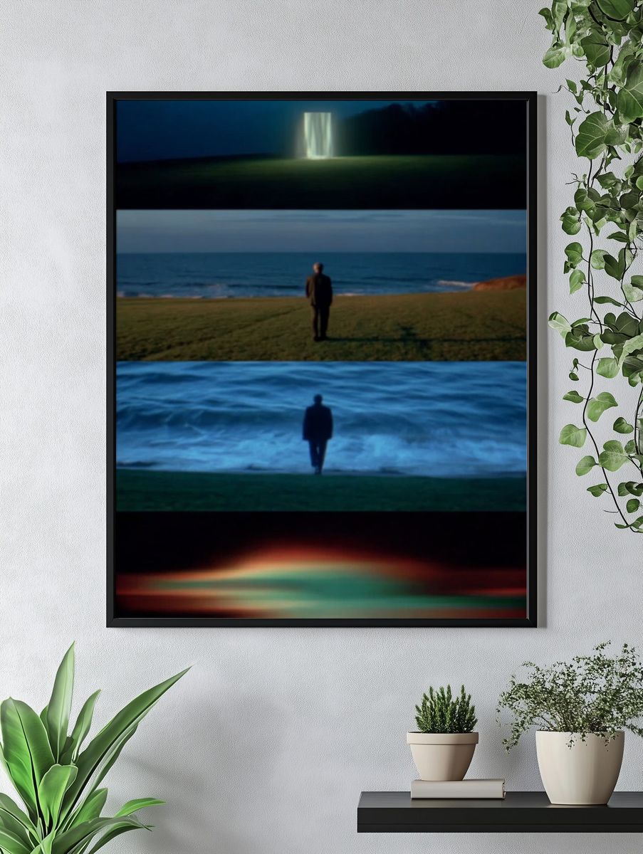 Dreamlike Seascape Photography Poster. — room view 4