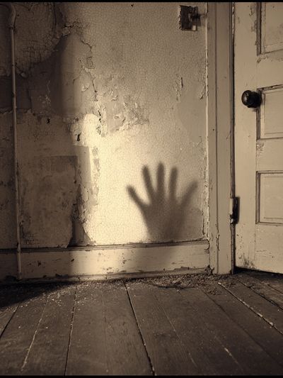 Haunted Shadow Wall Poster. poster
