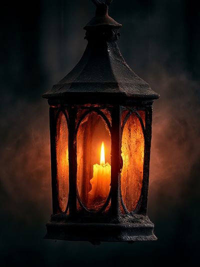 Candle Lantern Photography Poster. poster