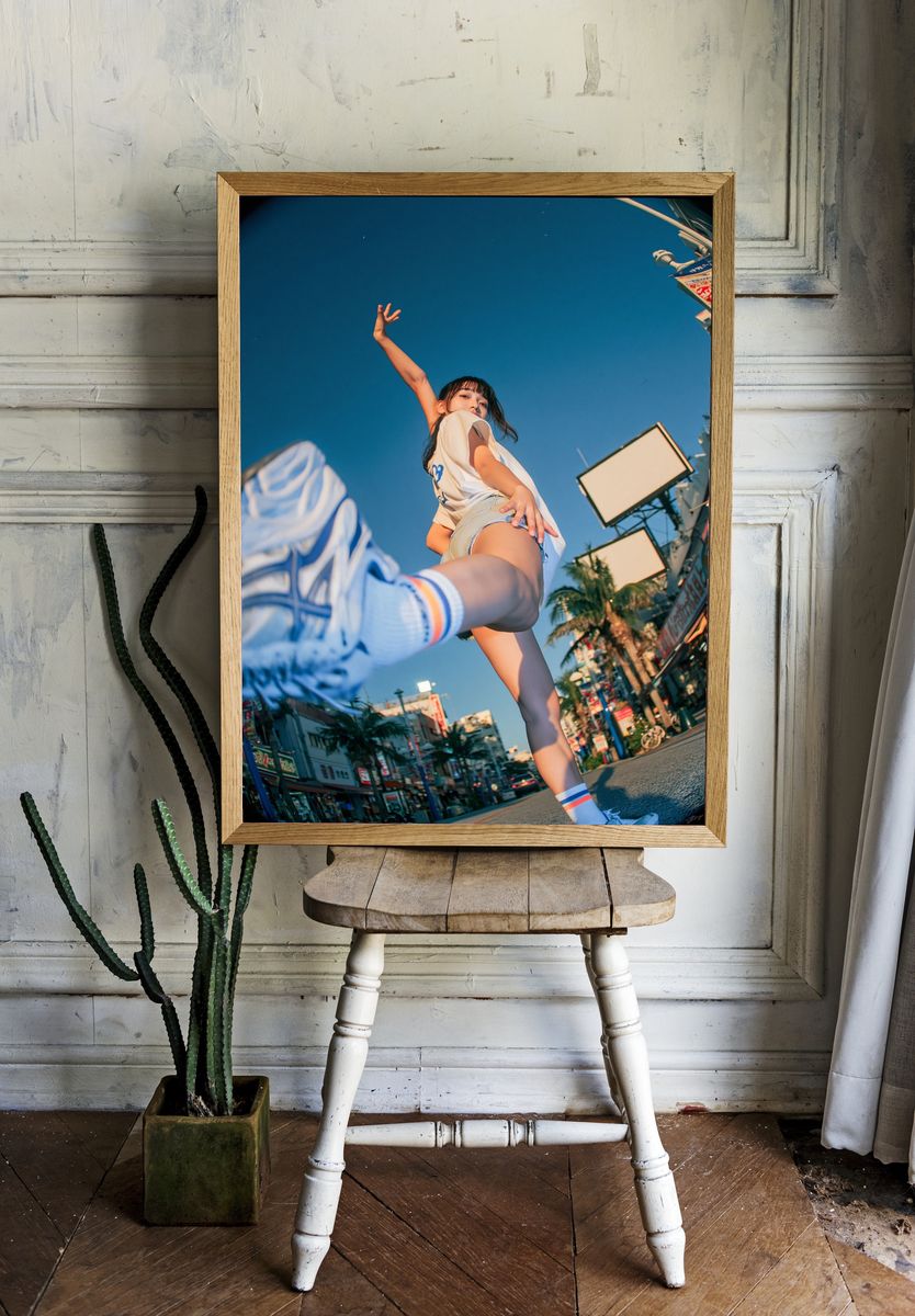 Urban Dance Street Photography Poster. — room view 1