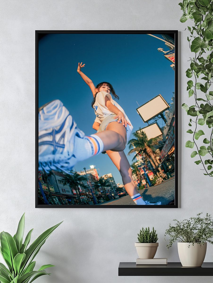 Urban Dance Street Photography Poster. — room view 4