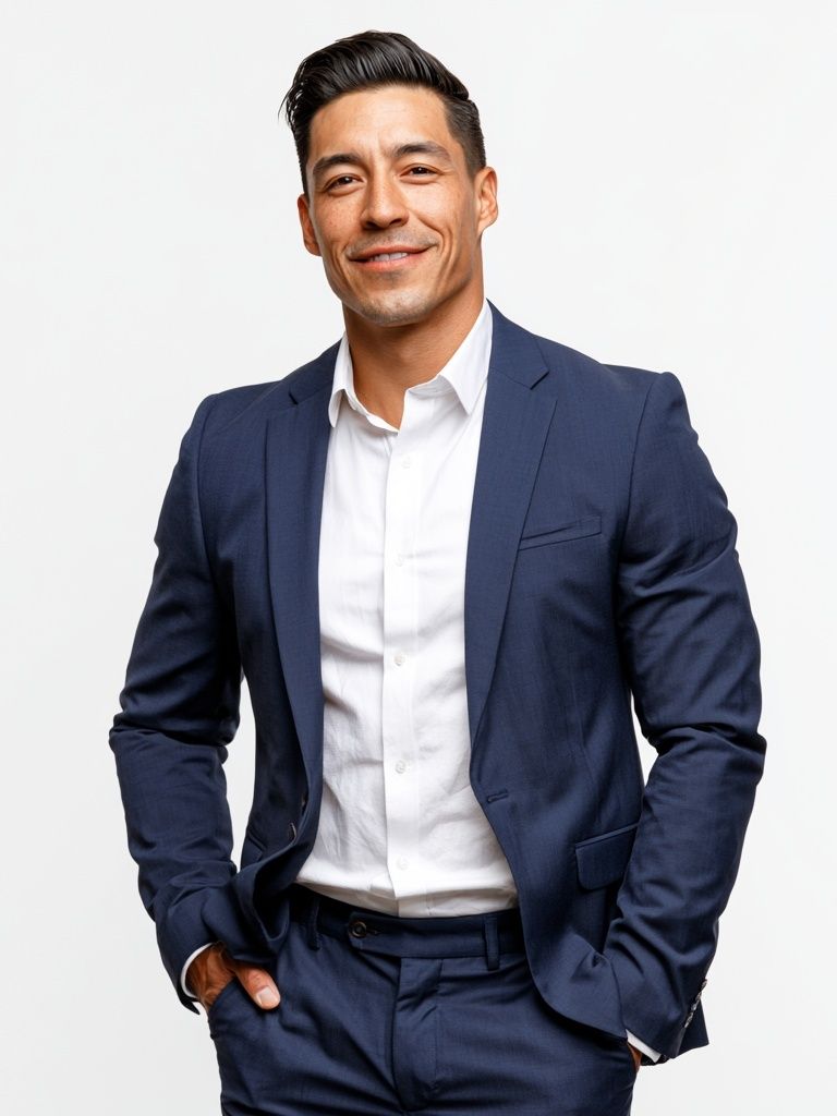 Confident Business Portrait Photography Poster. poster — photography art