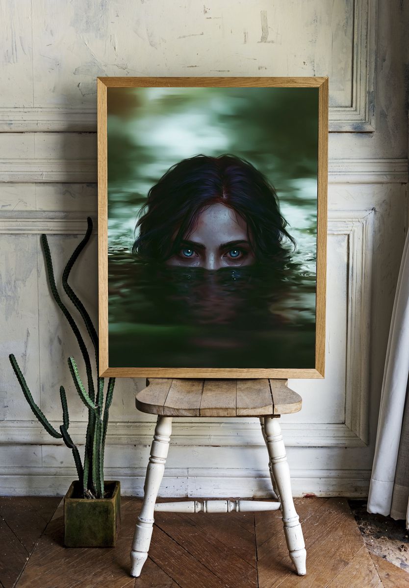 Emerging Eyes Photography Poster. — room view 1