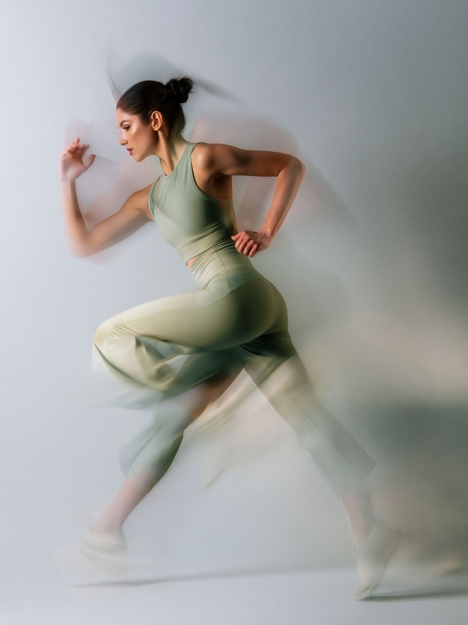Dynamic Runner Photography Poster. poster detail