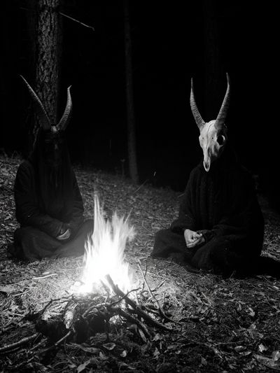 Horned Ritual Forest Poster.