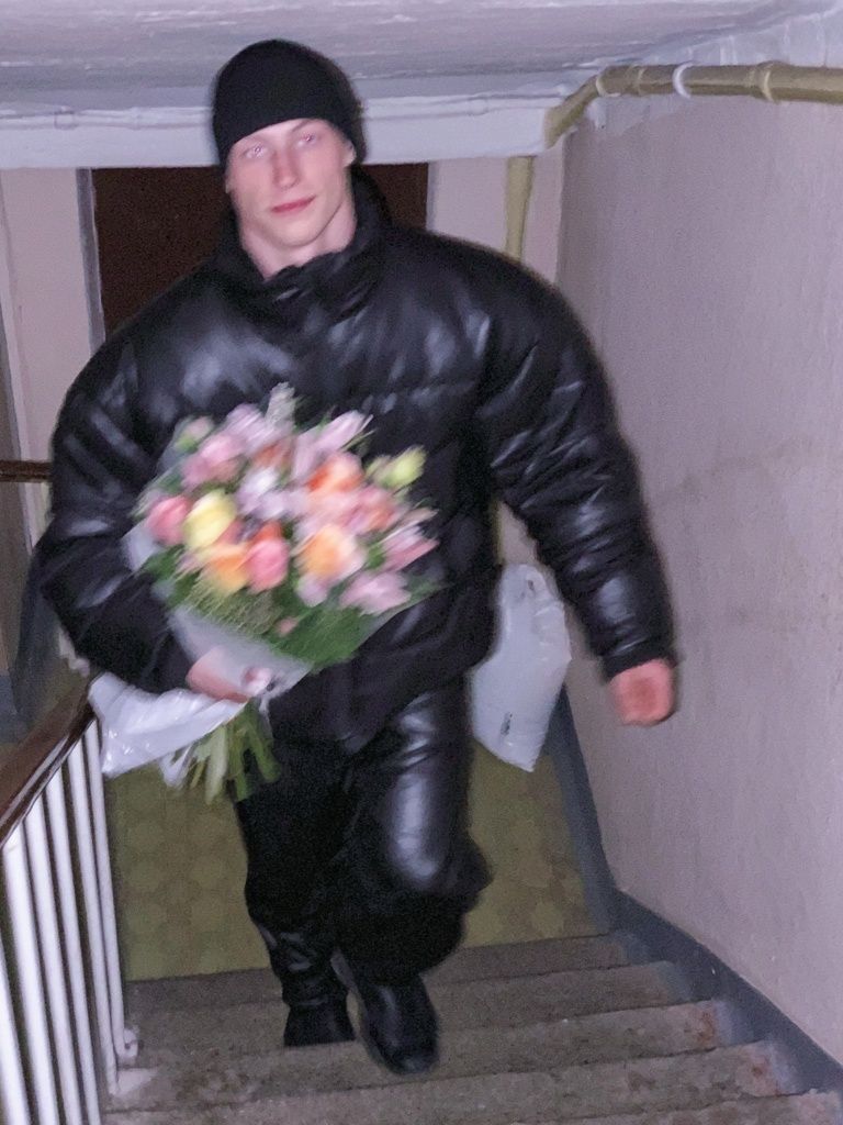 Bouquet Stairwell Portrait Print. poster — photography art