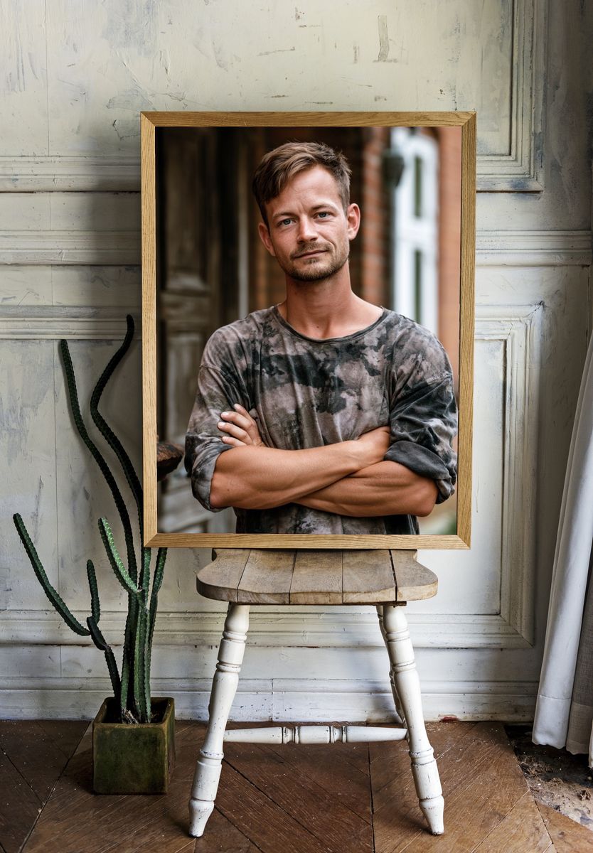 Urban Portrait Photography Poster. room preview