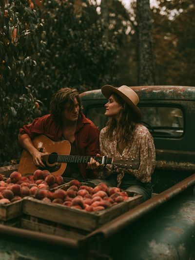 Rustic Truck Serenade Photography Poster.