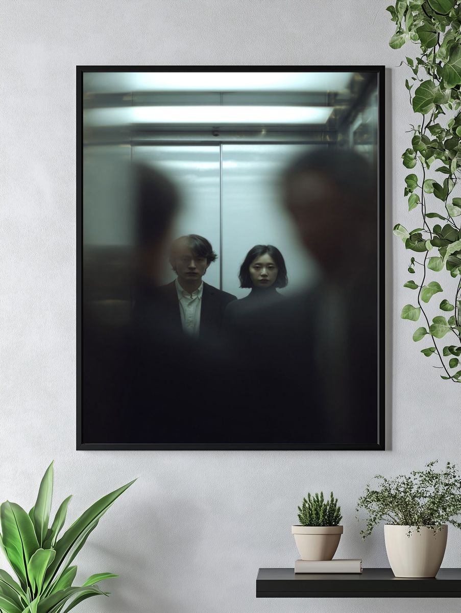 Elevator Portrait Photography Poster. — room view 4