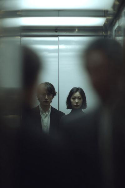 Elevator Portrait Photography Poster. poster