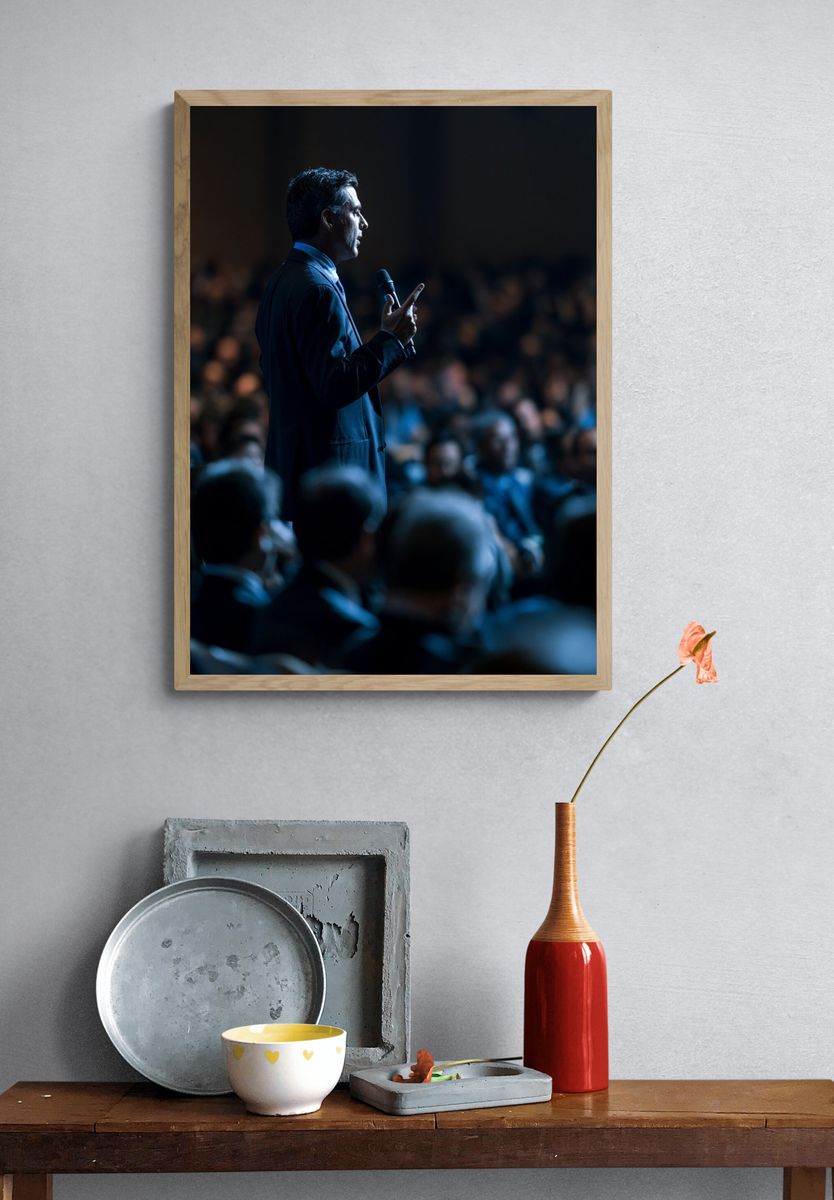 Conference Speaker Photography Poster. — room view 3