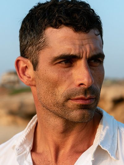 Moody Coastal Portrait Poster.