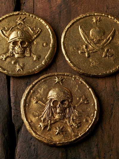 Pirate Gold Coins Photography Print.