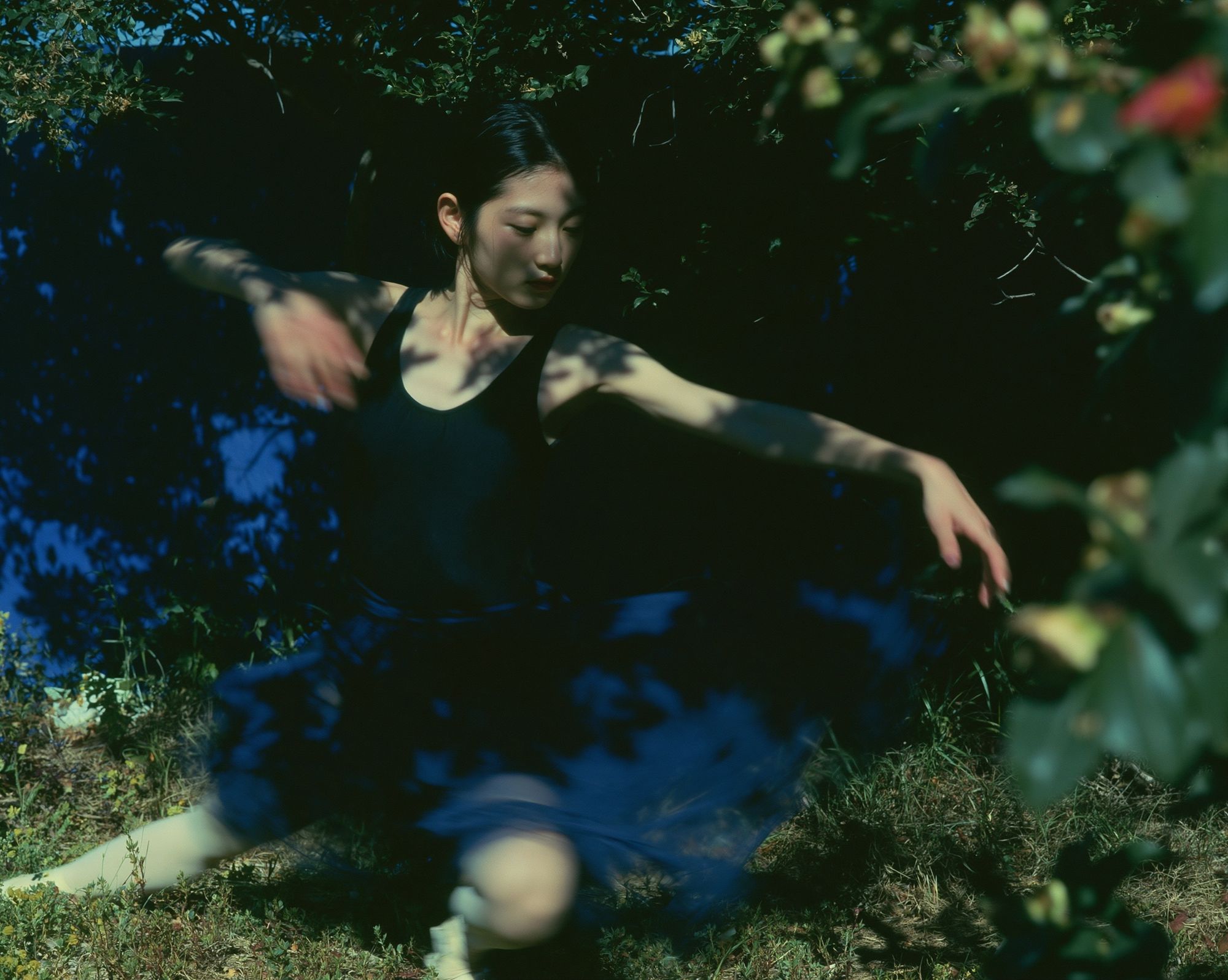Dancer in Garden Shadows Poster. poster — photography art