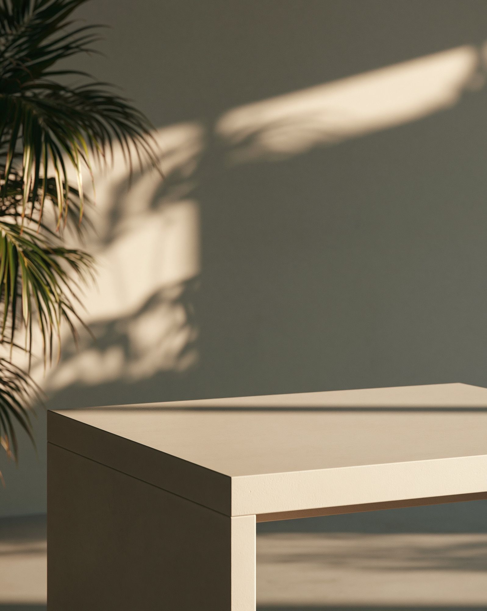 Sunlit Minimal Interior Poster. poster — photography art