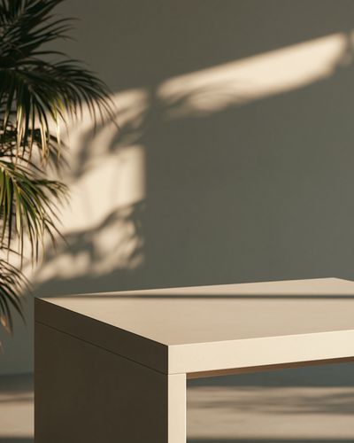 Sunlit Minimal Interior Poster.