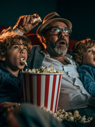 Movie Night Family Photography Poster.