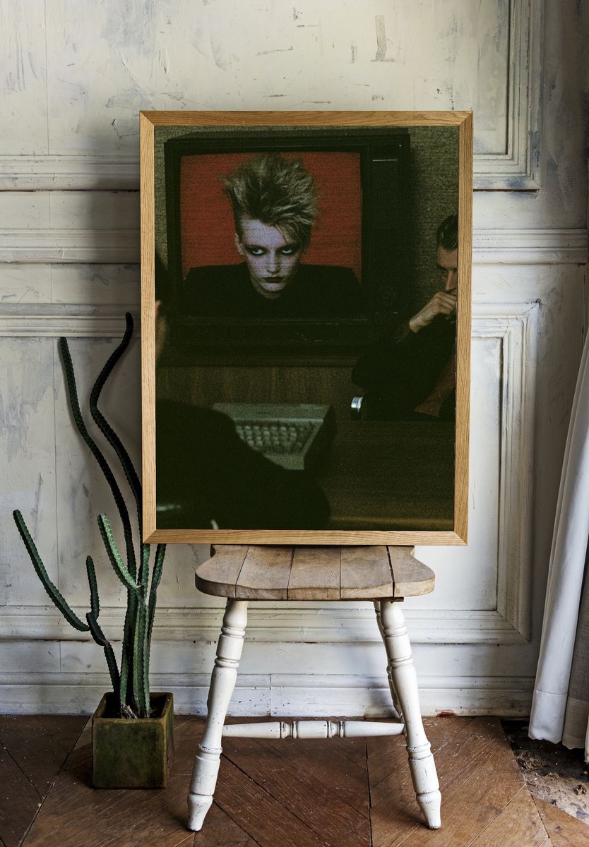 Dark Portrait Photography Poster. room preview