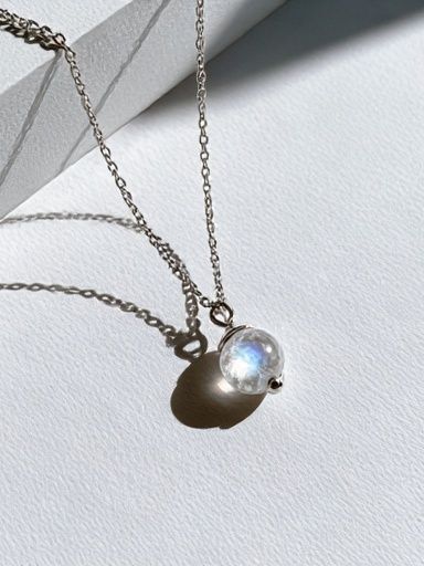 Moonstone Pendant Photography Poster. poster — photography art