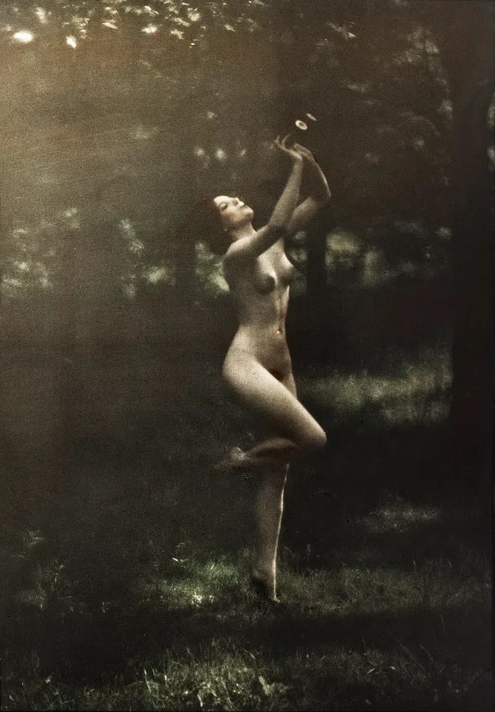Nude Dancer Aulos (ca. 1911–1916). poster detail