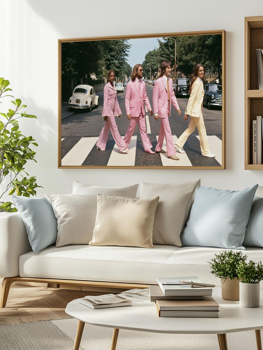 Abbey Road Fashion Street Poster. — room view 2