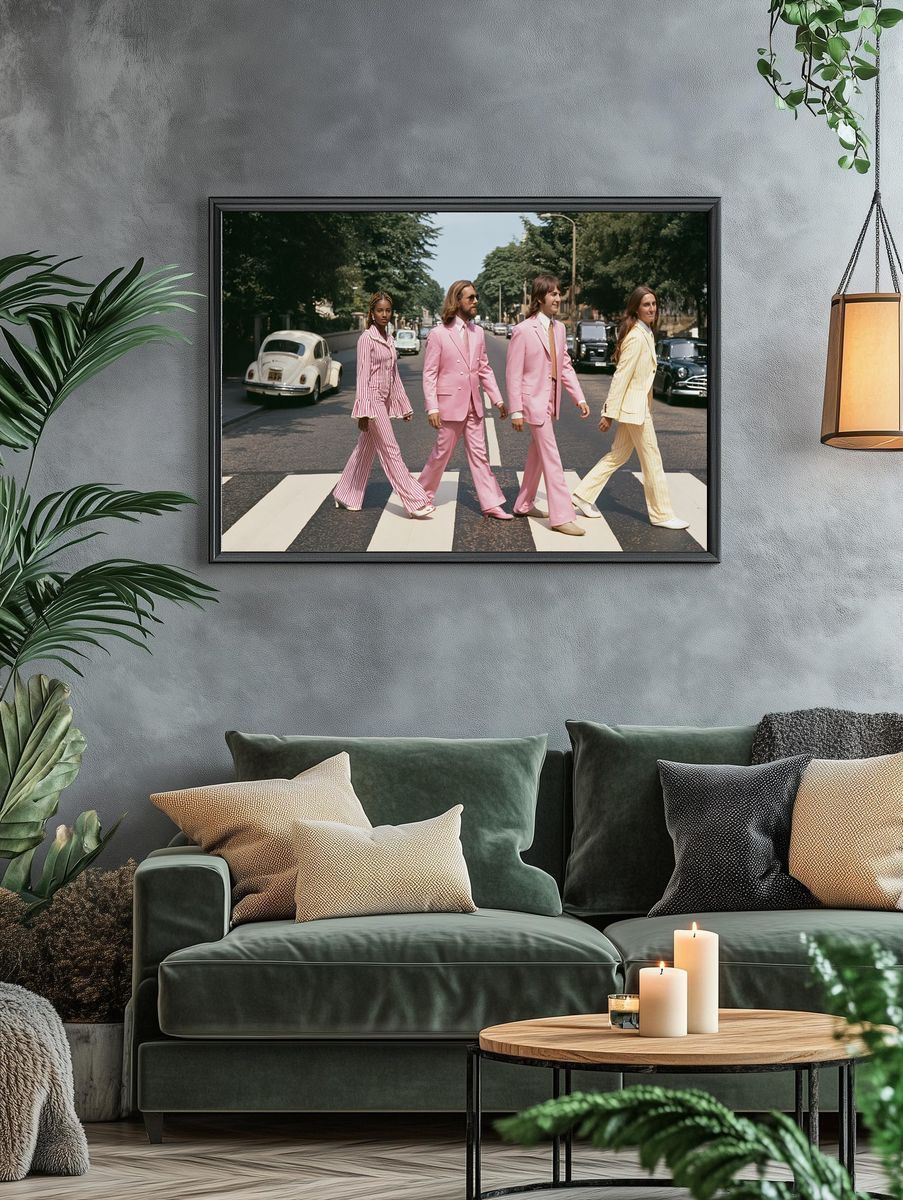 Abbey Road Fashion Street Poster. — room view 4
