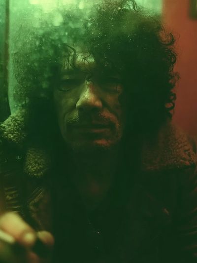 Green Portrait Poster.