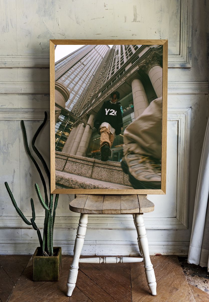 Urban Y2K Street Photography Poster. room preview